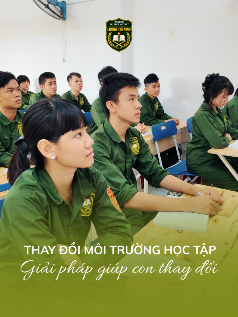 Thay đổi môi trường học tập: Giải pháp giúp con điều chỉnh thói quen của bản thân